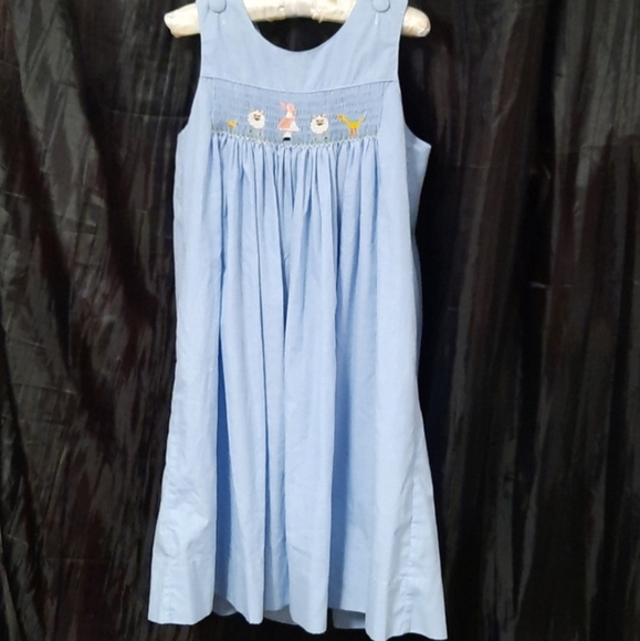 Amanda Remembered "Little Bo Peep" Smocked Dress - Picture 2 of 6